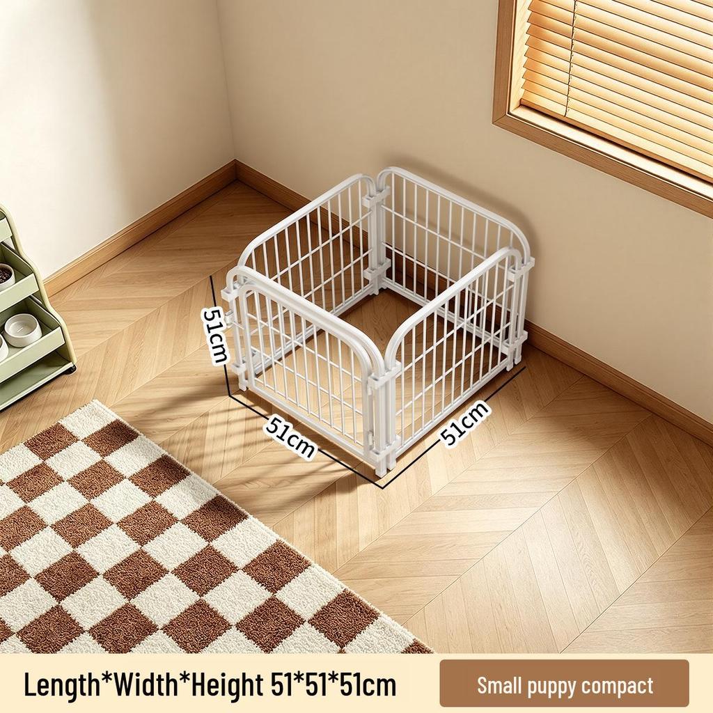 Adjustable Indoor Dog Cage and Fence for Small, Medium, and Large Dogs