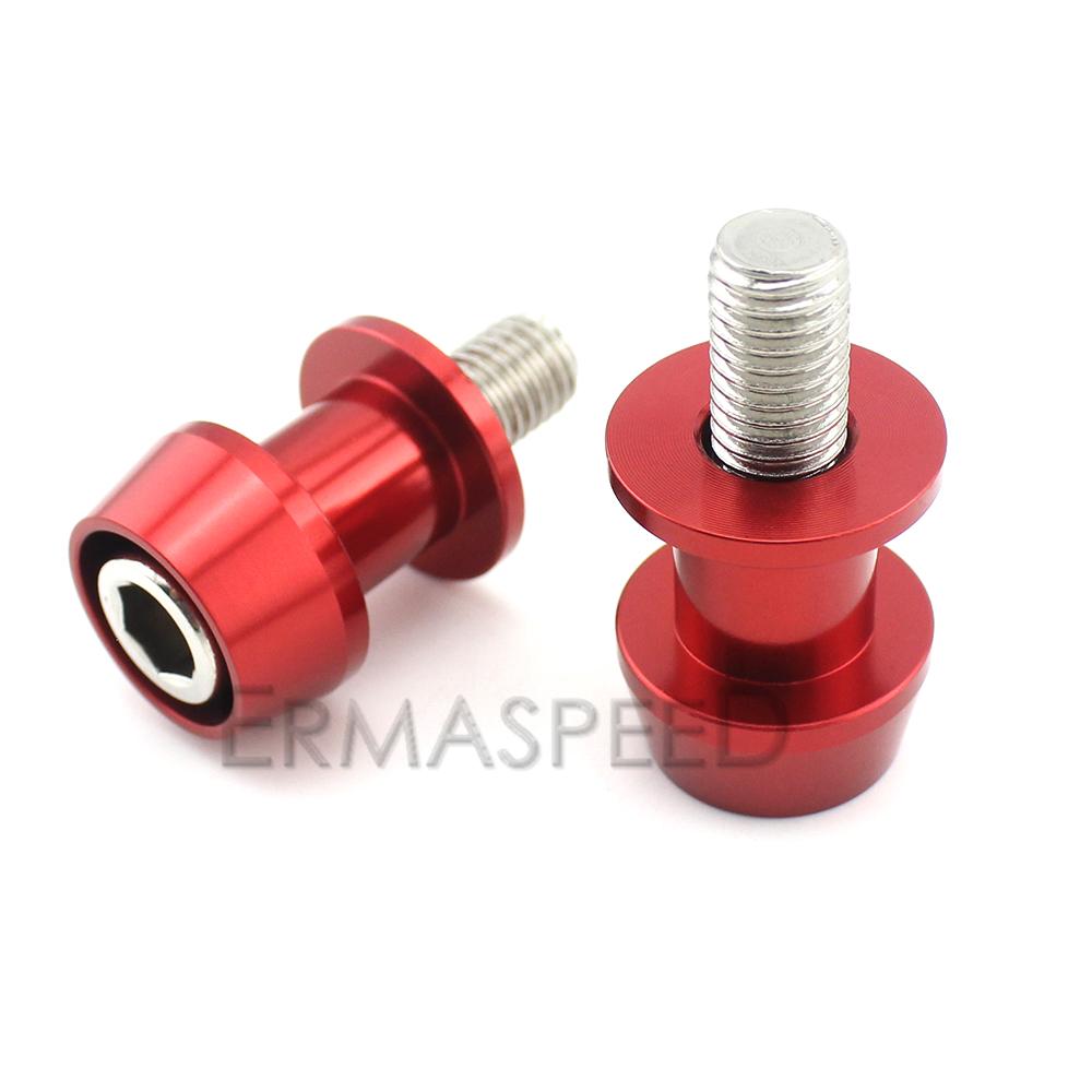 Pro CBR650r CBR600RR CBR1000RR Z900 Z1000 Z650 8MM 10MM motocyklové příslušenství kyvná vidlice cívky posuvníky CNC stojan na kyvnou vidlici