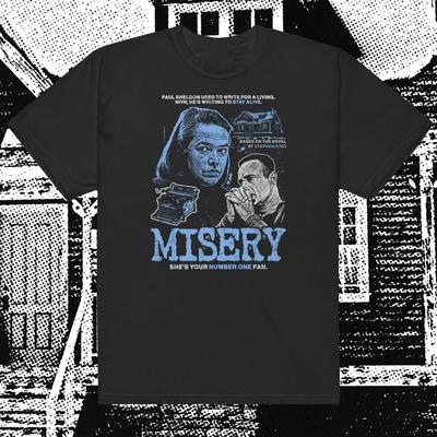 T-shirt Misery 1990 Film d'horreur classique Tee S-5XL