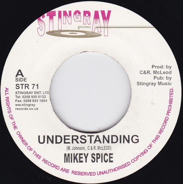 

7inch Record MIKEY SPICE Understanding STR71 Stingray Record UK Reggae Ska Dub Used