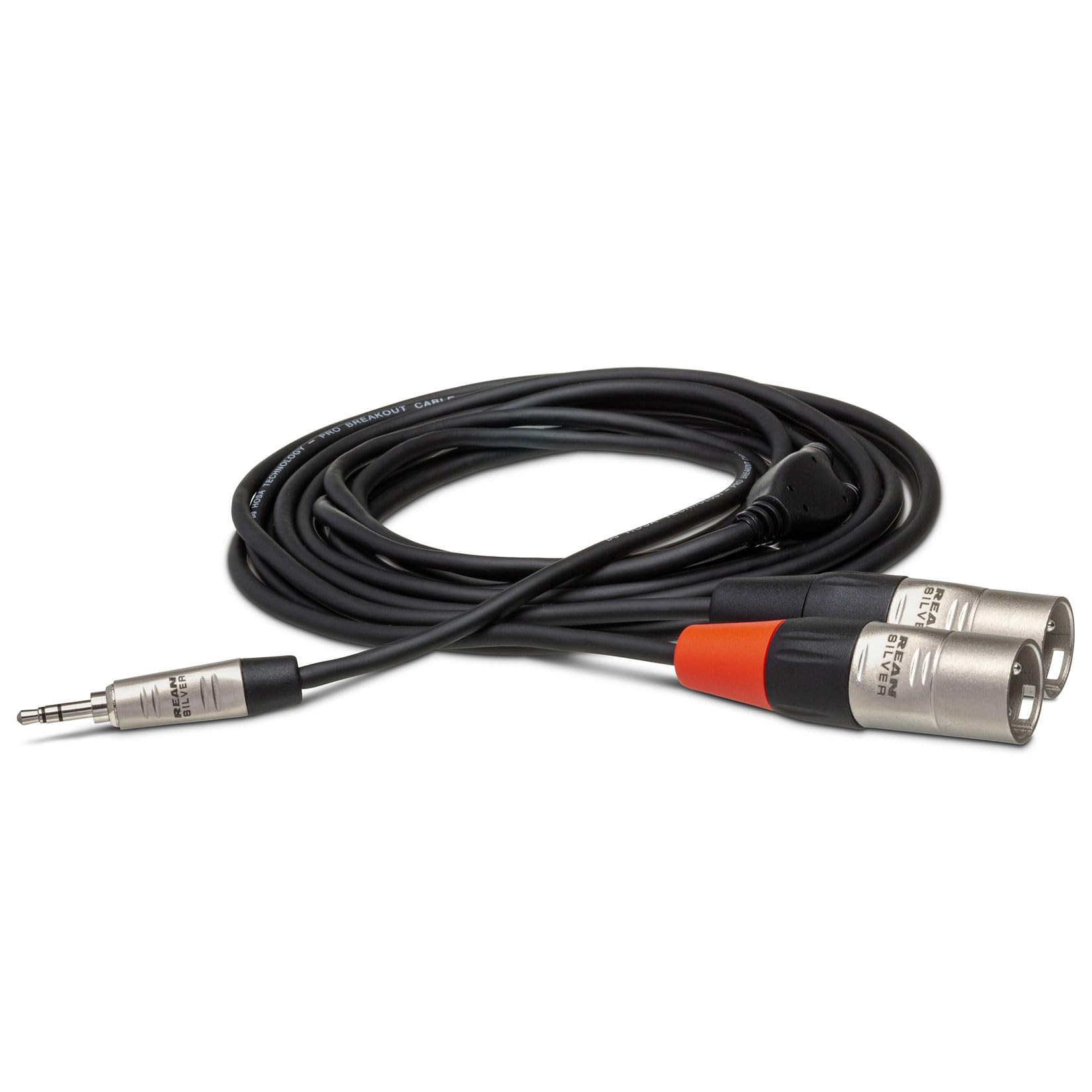 

Hosa Audio Cable Stereo Mini to XLR Male x 2 3m HMX-010Y чорний