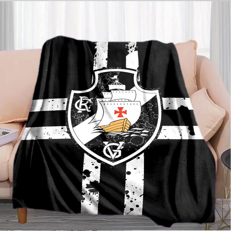 Vasco Football Club Printed Throws Blanket Soft Flannel Blankets for Couch Bed Gifts for Men Women Picnic blanket Christmas gifts