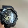 Used CASIO G-SHOCK Black X Gold Watch