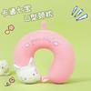 U-Shaped Memory Foam Neck Support Pillow with Custom Logo for Travel and Promotions