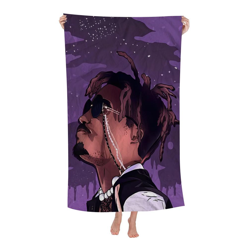 

M-Musician J-Juice W-Wrld Big Microfiber Beach Towels Quick Dry Towel Sand Beach Towels Pool Towel for Travel Swim Pool Yoga W40*H60(CM)