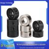 3D DIY Lead Screw Kit: Optical Axis, Metal Bushing, Lock Ring, Wheel Lock, Card Position, Nickel-Plated Iron Shaft (M3/M4)