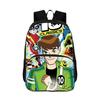 Water Resistant Ben 10 Graphic Backpack Boys Girls Back To School Book Bag,Kids Casual Daypack