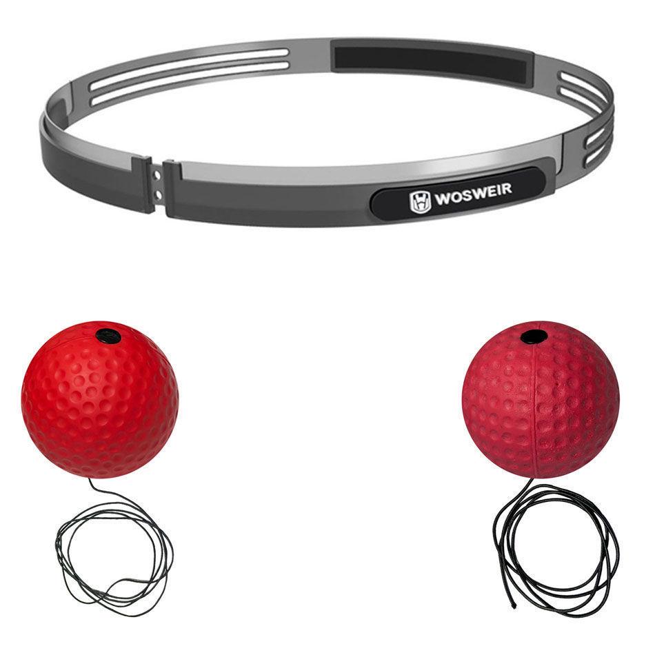 Head-mounted Boxing Speed Ball for Adult Training & Quick Reflexes