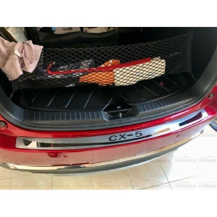 Для Mazda CX5 Аксессуары Накладки на пороги автомобиля Защитная накладка на задний бампер 2013-
