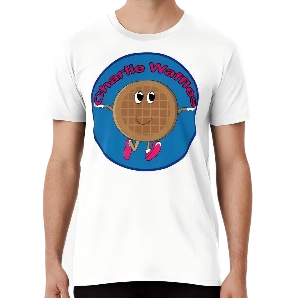 Charlie Waffles Cartoon T-Shirt
