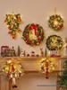 Christmas Door Wreath & Holiday Ornament for Festive Decor