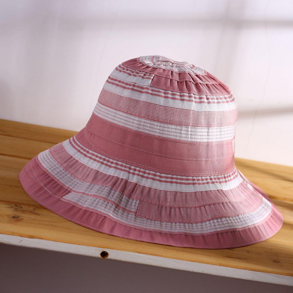 Women's Color Block Japanese Fisherman Hat - Lightweight, Foldable, Sunscreen Sun Hat for Spring & Summer