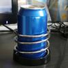 Cup Holder Universal Self-adhesive Spring Beverage Rack Stand Mount for Car