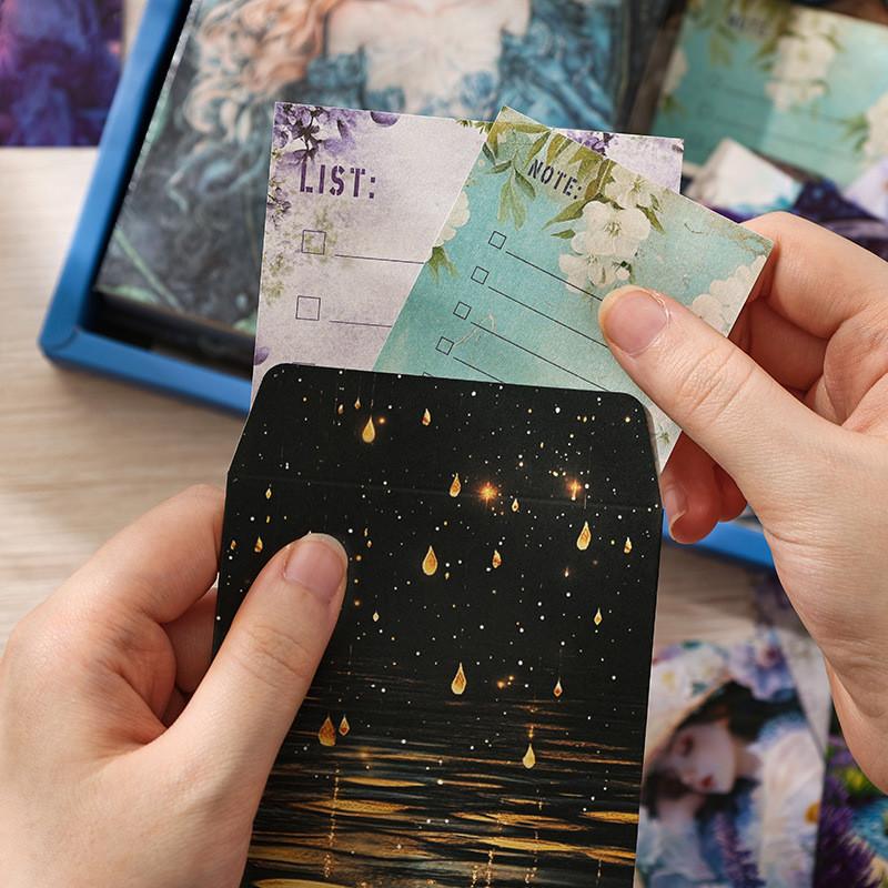 Vintage Scrapbooking Kit Girl Stickers Journaling/Scrapbooking Supplies DIY Collage Creative Decor Material