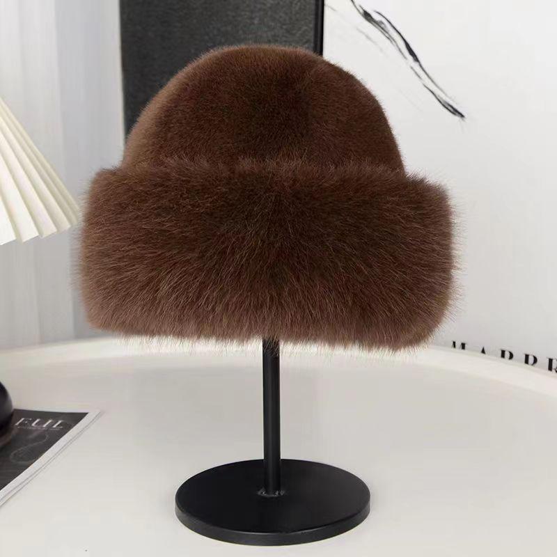 2025 Nordic Mink Mongolian Ear Protection Hat: Warm, Fashionable, and Trendy for Travel