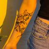 Flower Butterfly Tattoo Sticker Waterproof And Long-Lasting Non-Reflective High-End Tattoo Sticker For Men And Women