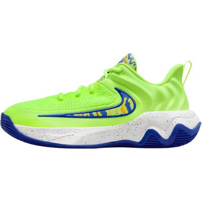 Giannis Immortality 4 Fabric Low Top Children's Basketball Shoes Neon Green Yellow Kids' IQ0818-700