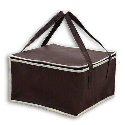 Insulation Food Insulated Bag Non-woven Pizza Thermal Zipper