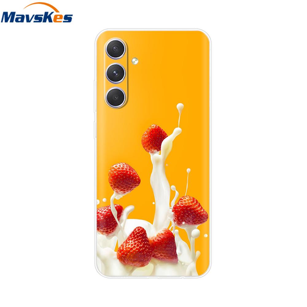 For Samsung Galaxy A24 A14 Case Transparent Soft Silicone TPU Back Cover For SamsungA24 A 24 GalaxyA14 4G Protective Shell Funda