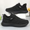 Women's Shoes Casual Single Shoes Breathable Shoes Versatile Velcro Walking Shoes Soft-soled Single Shoes