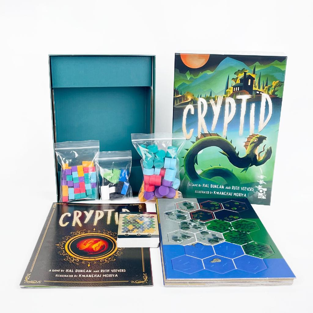 Cryptid Deluxe Edition Brettspiel Strategische Familien-Partyspiele