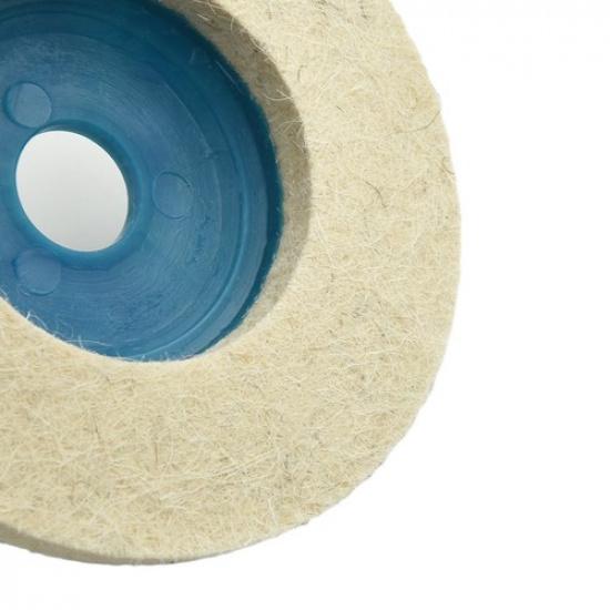 100mm/4inch Wool Felt Buffing Wheel Polishing Disc Pad For Angle Grinder Tool AU