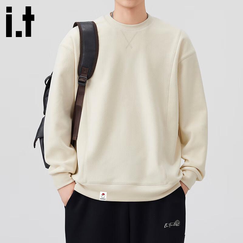 :CHOCOOLATEit Men's American Style Round Neck Sweatshirt