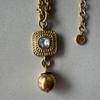 Used Beautiful item  GIVENCHY  Heart necklace  Vintage  Costume jewelry