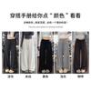Womens High Waist Polka Dot Loose Casual Drawstring Wide Leg Pants