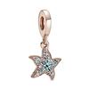 Pandora Rose Sparkling Starfish Dangle Charm 788942C01