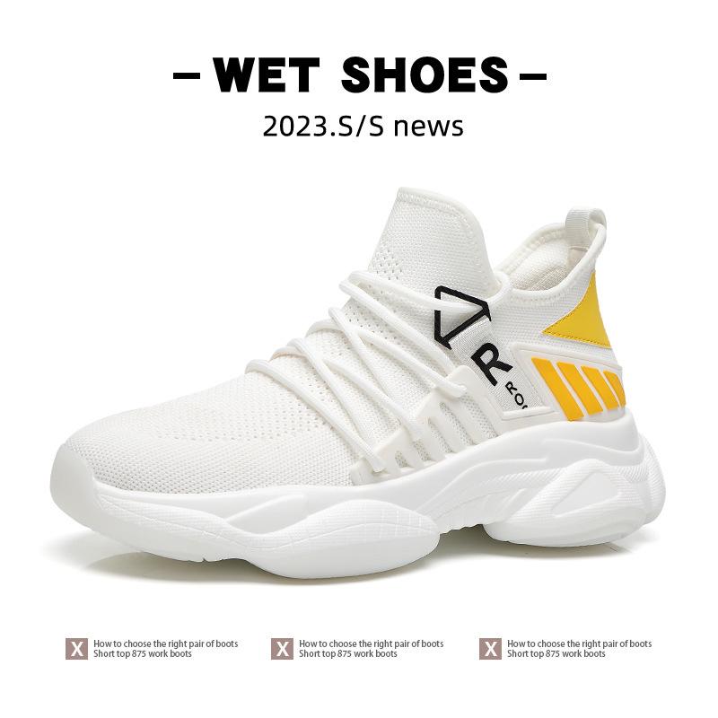 Extra Large Size Men's Shoes, New Mesh Sports Shoes In Summer 2025, Fashion Casual Shoes, Thick-soled Inner Height-increasing Dad Shoes