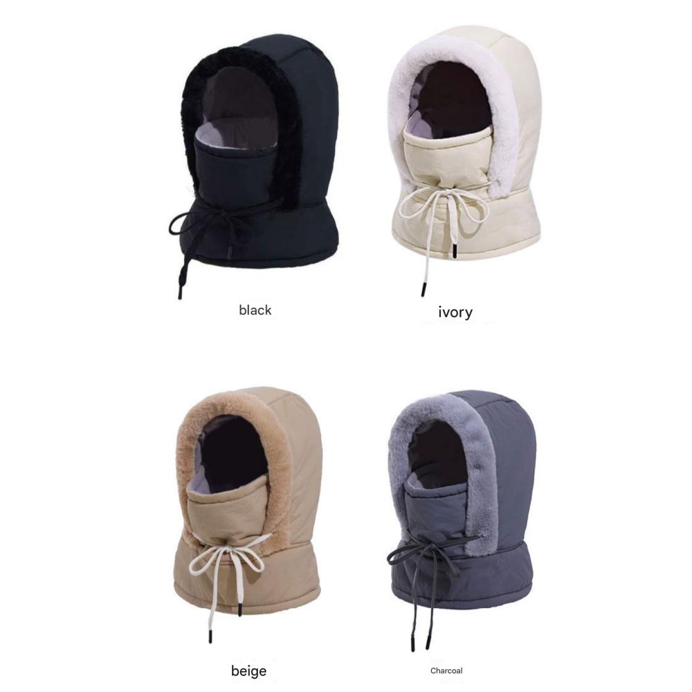 Gepolsterte Sturmhaube Skimaske Radmütze Outdoor Ohren- und Nackenschutz Hut für Winter