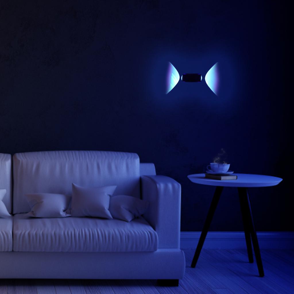 Wall Lights 2W IP65 Waterproof High Brightness Aluminum LED Wall Lights for Courtyard Bathroom Living Room
