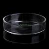 24TE Shrimp Feeder Acrylic Dish Aquarium Fish for Tank Bottom Feeding Tray Reptiles Round Clear Bowl 2.4" Diameter