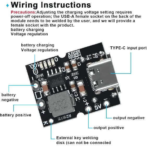 10PCS Type-C USB 5V 2A Boost Converter Step-Up Power Module Lithium Battery Charging Protection Board LED Display USB for DIY Charger (USB is