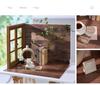 Solid Wood Window Photography Props: Indoor Scene and Background Board