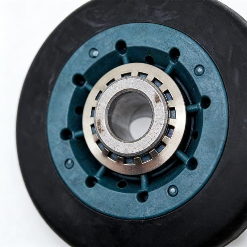 2 Pack Easy Installation Replacement Rollers Set for Dryer Drum Support with Easy Assembly Design for Various Models