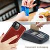 Wallet Double Button With Card Slot Stand Flip Leather Case For iPhone17Air 16e 16 Pro Max 15 Plus 14 13 12 Mini 11