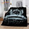 3D SPN Supernatural Zeichen Dean Sam Decke, Weiche Überwurfdecke für Zuhause Schlafzimmer Bett Sofa Picknick Reise Büro Abdeckung Kindergeschenk