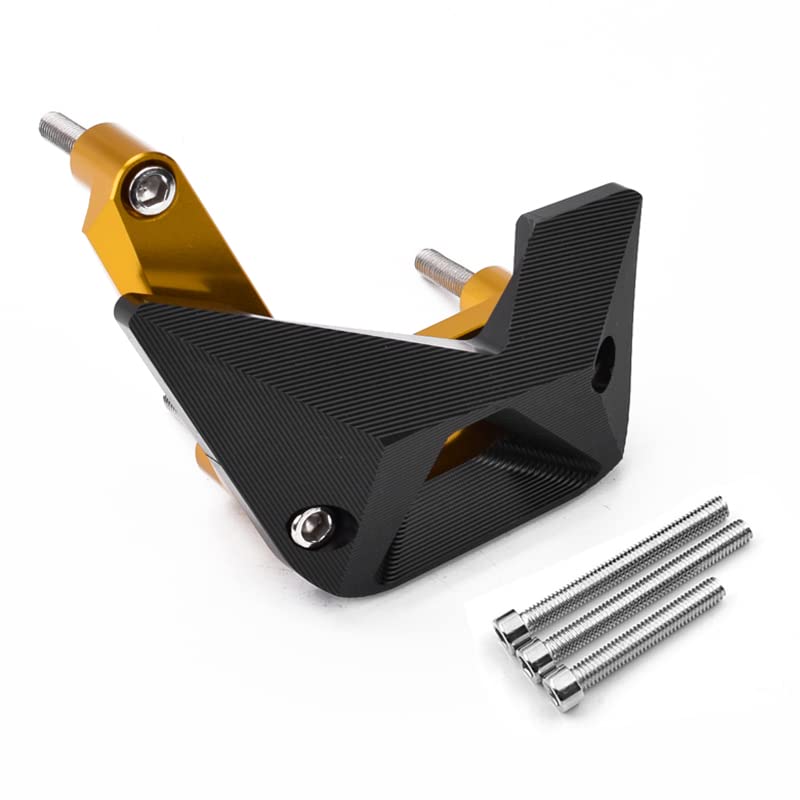 LEDISHUN Engine Guard for Kawasaki Z1000 and Z900 (2010-2022) (2017-2022) (Gold)