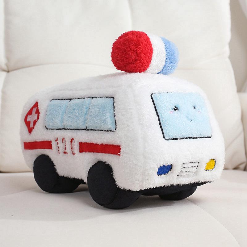 Adorable Car Doll Plush Pillow Toy for Children's Room Decor and Gifts