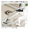 Stick Vacuum Cleaner White [Cyclone Type/Cordless] Hitachi PVBS1L