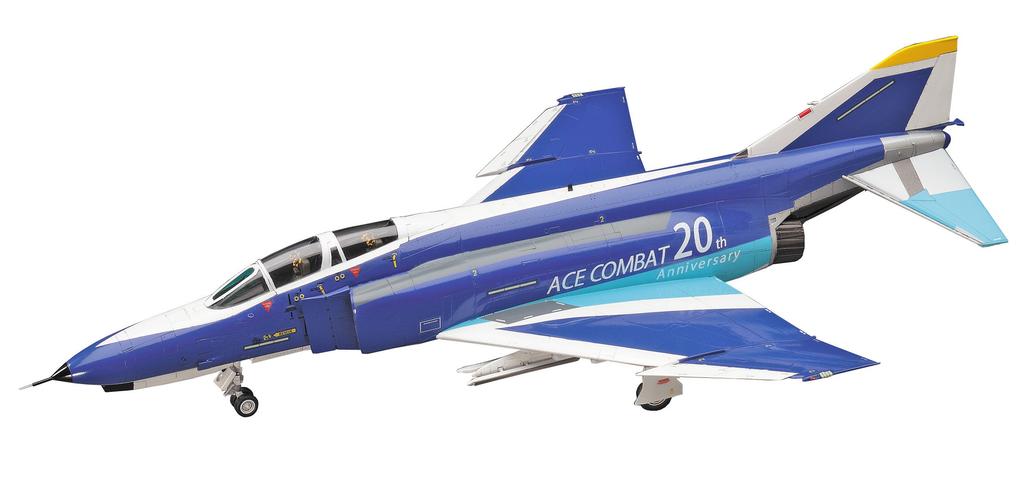 Hasegawa Ace Combat F-4E Phantom II 20th Anniversary Painted 1/72 Scale Plastic Model Kit SP337