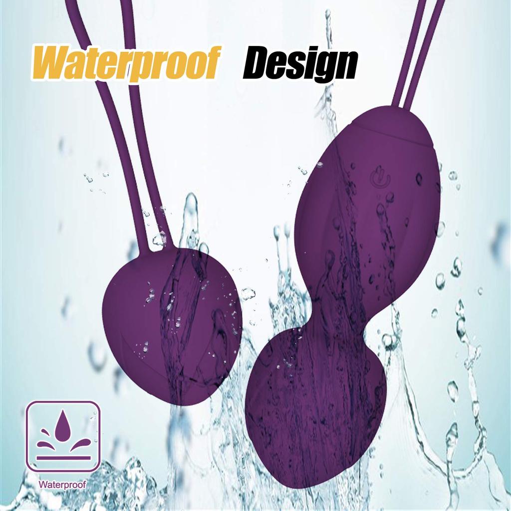 Kegel Exercise Weight Set 2 in 1 Ben Wa Suitable for Female Advanced Bladder Control Free Pelvic Vaginal Tightening Ball, Beginners, Training,