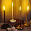 New Candlelight Table Lamp LED Dimmable Atmosphere Light Touch Switch Rechargeable Decor Light Living Room