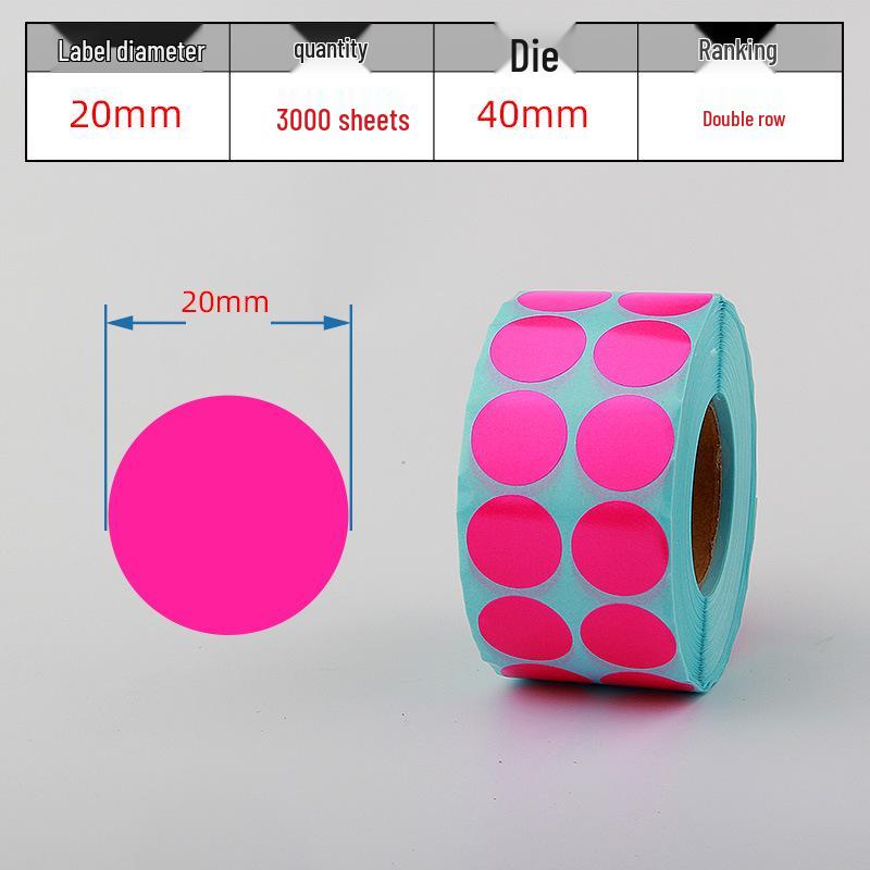 Waterproof Adhesive Thermal Barcode Stickers - Various Sizes