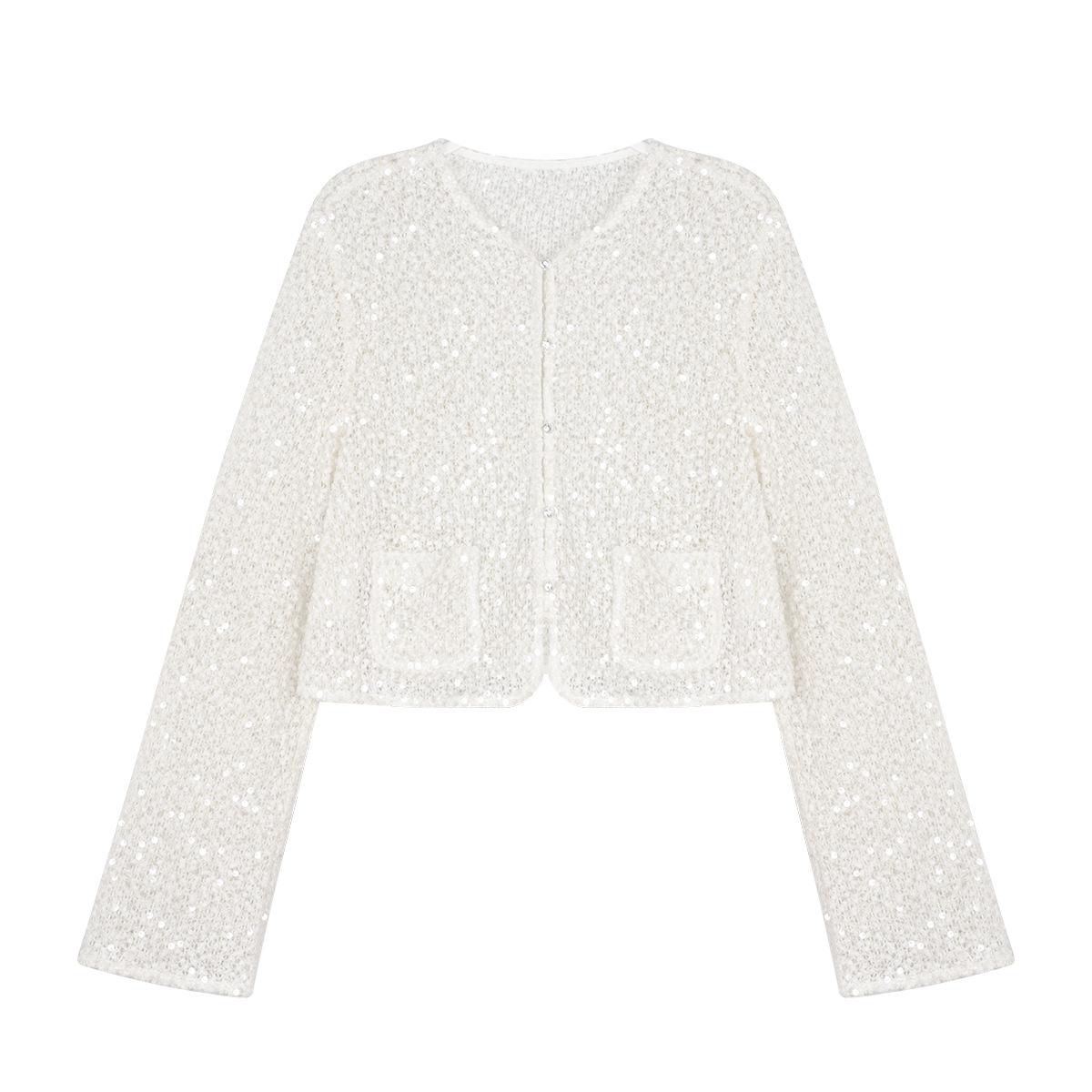 

Женская куртка с пайетками Ruyi Xiaoxiang High-End Spring/Summer Large