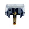 For SHURE M44-7, N44-7, M44-3, M55E, DUAL DN305, DN306, M44G, And Garrard N44-7 Cartridges Stylus 1.48*1.13Cm
