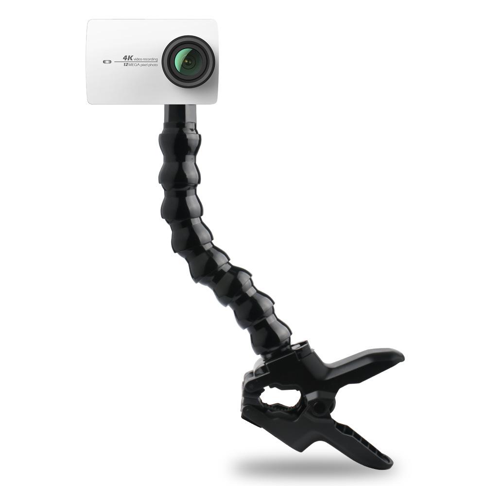 GoPro Xiaoyi Flexible Snake Arm Clamp for Mountain Dog Sports Camera - 4, 8, 12 Sections