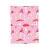 Leaf and Mushroom Pattern Blankets Velvet Spring Autumn   Multifunction Super Warm Throw Blankets for Home Couch Bedding Throws